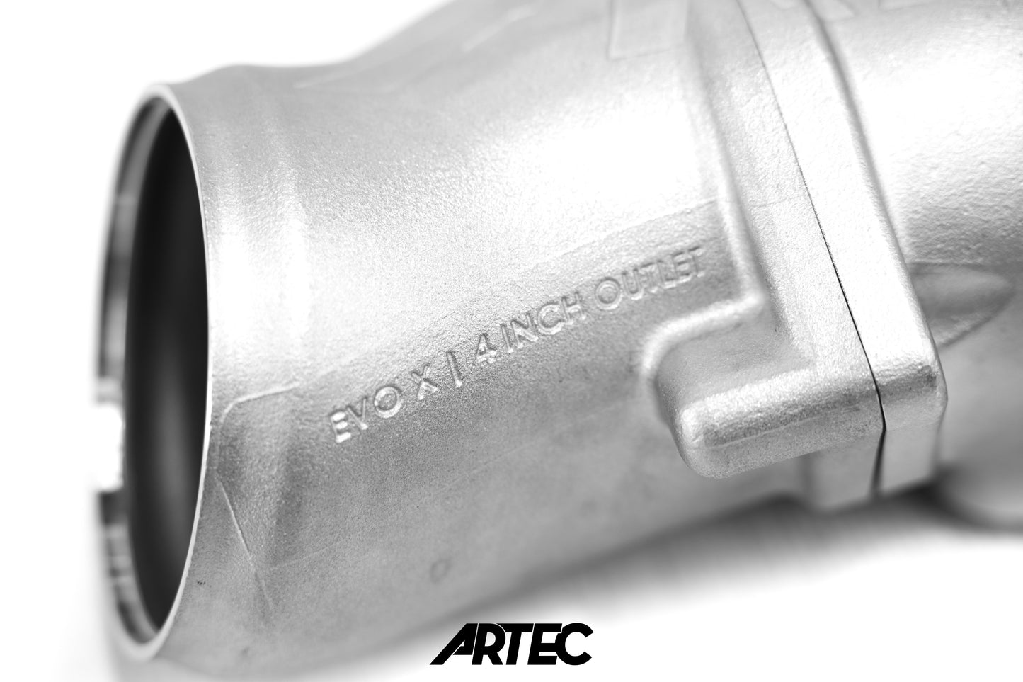 Mitsubishi Evo 10 4B11T 4" Cast Outlet O2 Housing Dump Only