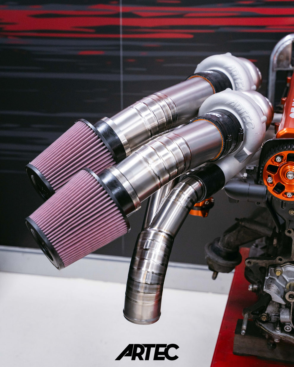 ARTEC Twin Turbo Kit for Toyota 2JZ-GTE – ARTEC Performance Global