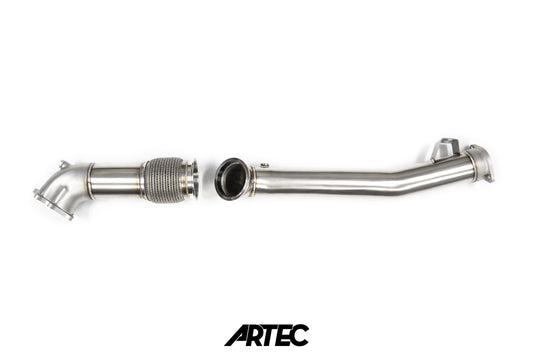 Nissan RB25 4" to 3.5" Cast Downpipe and Midpipe