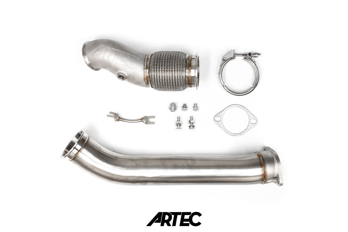 Nissan SR20 Low Mount V-Band 3.5" Downpipe