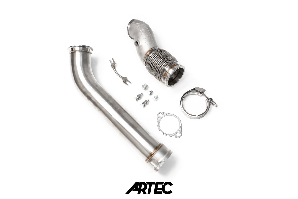 Nissan SR20 Low Mount V-Band 3.5" Downpipe