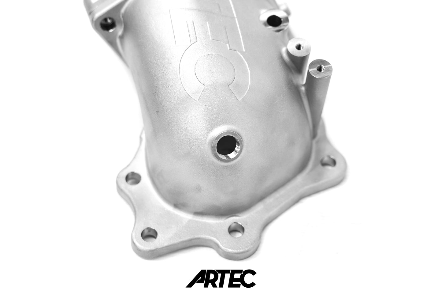 Mitsubishi Evo 10 4B11T 4" Cast Outlet O2 Housing Dump Only