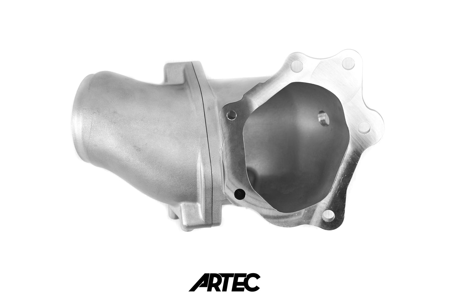 Mitsubishi Evo 10 4B11T 4" Cast Outlet O2 Housing Dump Only