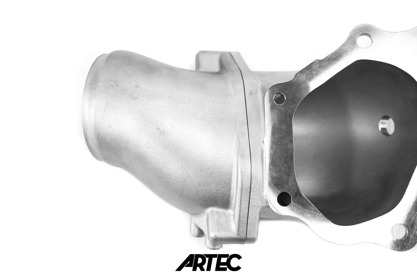 Mitsubishi Evo 10 4B11T 4" Cast Outlet O2 Housing Dump Only