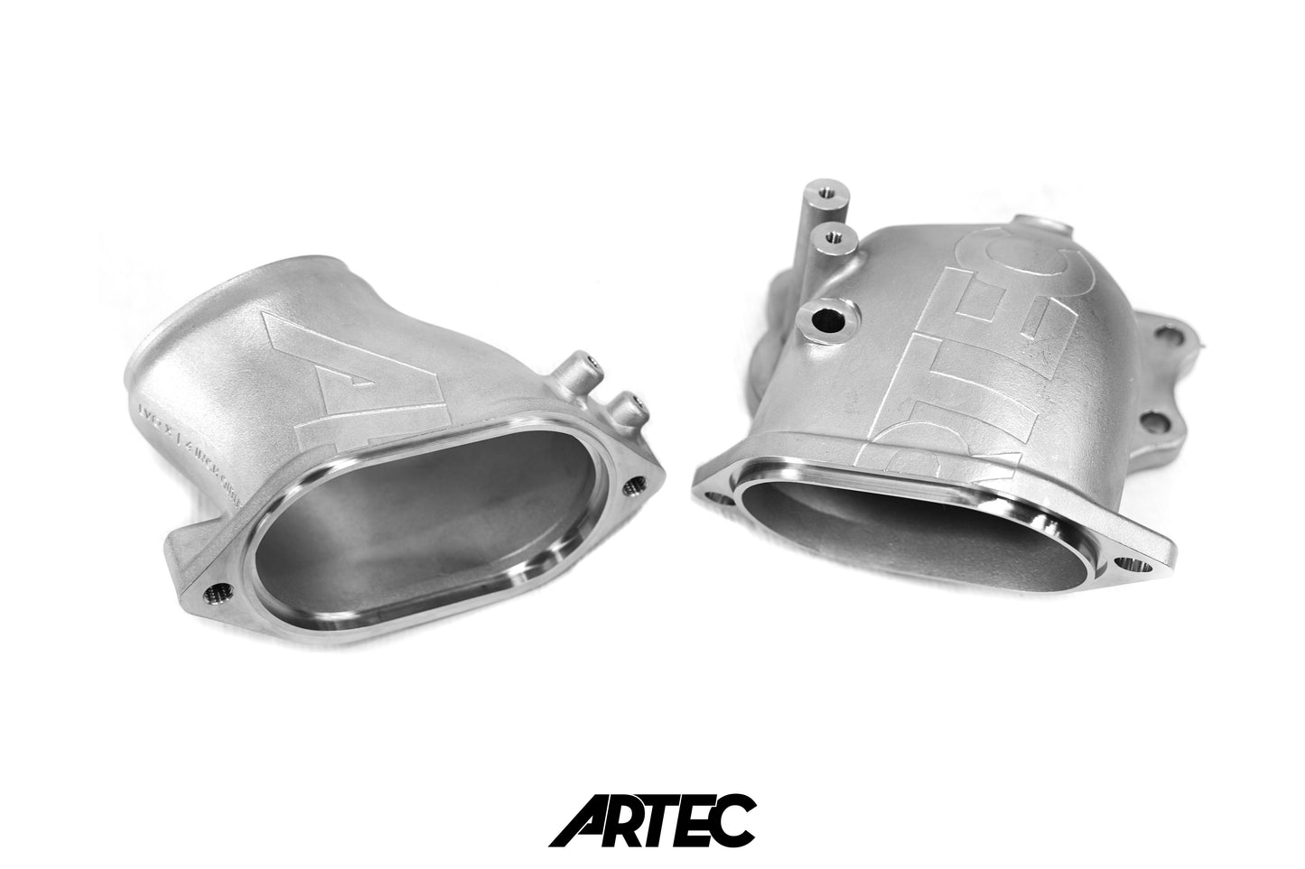 Mitsubishi Evo 10 4B11T 4" Cast Outlet O2 Housing Dump Only