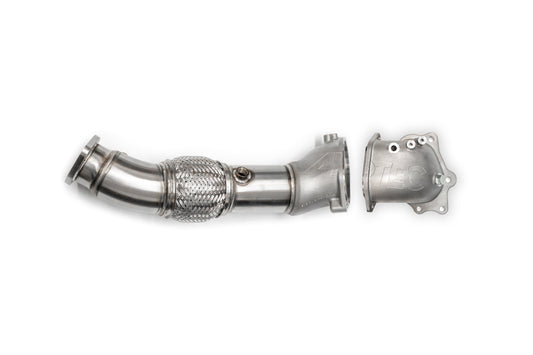 Mitsubishi Evo 10 4B11T 3.5" Cast Dump / Front Pipe - Version 1