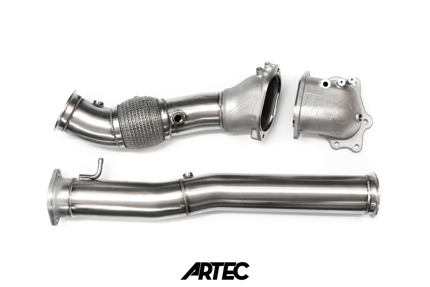 Mitsubishi Evo 10 4B11T 3.5" Cast Dump / Front Pipe - Version 2